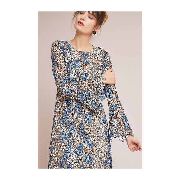 Anthropologie Dresses & Skirts - Anthropologie Shoshanna Mabel Lace Dress 8 Petite